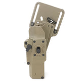 Tactical Holster Weapon Hunting Pistol Holster Compatible for XH15/XH35/X300UH-B Flashlight Right Hand