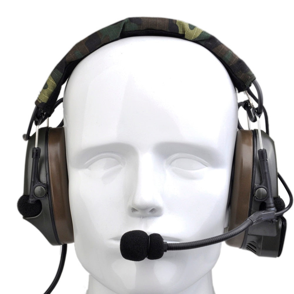 Tactical Headset Airsoft Comtac ZComtac Style Canceling Headphone Ptt ...