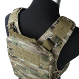 TMC Tactical Vest Multicam Adaptive Vest 19 Ver Zipper Panel Military Molle Combat Gear