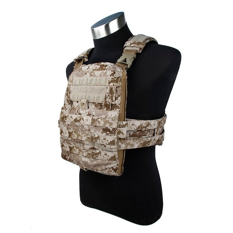 TMC Adaptive Vest 19 Ver Zipper Panel AOR1 Tactical Vest Military