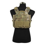 FMA Tactical Vest Modular Plate Carrier New Tactical Multicam 500D Cordura Fabric