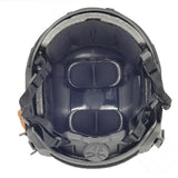 Tactical FAST Ballistic Helmet Arch High Cut Black for Airsoft Skirmish